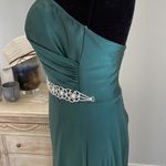 Amelia Coutore Emerald Green Formal/Prom Dress Size 4 one shoulder‎ Green Photo 6