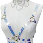 iHeartRaves Rainbow Holographic Iridescent Harness Photo 1