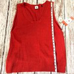 CAbi New Sleeveless Top Size Medium - Siren Vest Flame Photo 6