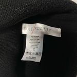 Sole Society black knit hat with subtley shimmery silver-metallic threads Photo 2