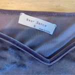 Bear Dance  Plum Velour Crop Top S Photo 5