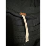 Free People NEW  Jazzy Women's Black Sleeveless Lace Ruched Mini T-shirt Dress XS Photo 2