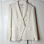 Veronica Beard NWOT  Jagger Dickey Crystal-embellished Satin-crepe Blazer Size 12 Photo 5