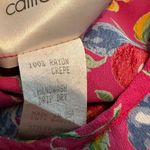 Vintage Ruffle Midi Dress Pink Floral 90s Y2K Coquette Size Small Photo 7