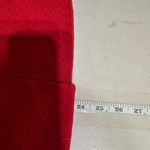 Talbots Women's Petite Notch Lapel Double Breasted Red Blazer Jacket Size 14P Photo 9