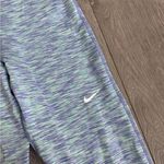 Nike  Pro Dri-Fit Blue Green Band Leggings Photo 2