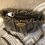 Badgley Mischka  'Little Melanie' Leather Crossbody Gray Leather Photo 3