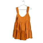Urban Outfitters  Pia Tiered‎ Button-Front Romper Dress Size Large Photo 6
