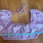 Free People  Lotus Orchid Purple Sz. Small Set Skirt and crop top 100% cotton Photo 8