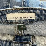 Wild Fable  Women’s Size 10 Jeans Zipper Detail High Rise Ankle Fray Hem Festival Photo 6