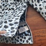 Ganni  Blue Leopard Chic Feminine Workcore Fairy Trendy Jacquard Blouse Size 38 Photo 2