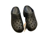 Crocs NWT  Siren Studded Clog Heel Black Women's Size 12 W12/M10 Goth Rock & Roll Photo 1
