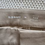 Old Navy  Pixie Dress Pants - Khaki Beige, Comfortable, Career, Cropped Photo 1