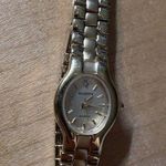 Vintage 14kgp Gold & Diamond Elgin Women’s Watch Size 6 Photo 2