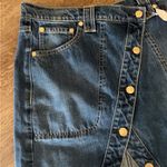 Gap x Cult Gaia Asymmetrical Denim Maxi Skirt Indigo Size 29 US 8 New with tags Blue Photo 7