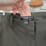 Ann Taylor Womens Brown Mid to Low Rise Trouser Dress Pants Size 2 cinch back Photo 8