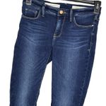 Pilcro and the Letterpress  Anthropologie‎ Serif Blue Skinny Jeans Size 26 Photo 1