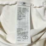 Abercrombie & Fitch Y2K Moose Logo Short Sleeve Polo Shirt White Size Medium Photo 14