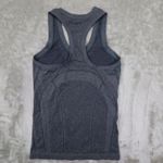 Athleta Momentum Charcoal Heather Grey Seamless Racerback Tank Top size XS Photo 2