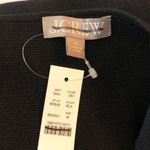 J.Crew  Womens Squareneck Mini Sweater-Dress Black M Photo 4