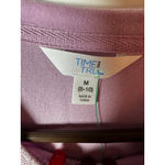 Time and Tru Purple Velour Track Top & Joggers M Size M Photo 5