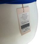 Fabletics Women's M Blue Wrap Tie Cropped Shirt Tank Athletic Demi Lovato Photo 4