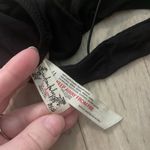 Free People Intimately Black strappy racer back cord bra large Photo 3