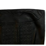 $1095 Theyskens’ Theory 4 Lambskin Leather Sheath Mini Dress Quilted Ducka Black Photo 8