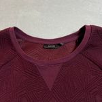 Apt. 9  Crewneck Geometric Pattern Raglan Sleeve Sweatshirt Size X-Large Casual Photo 2