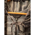 Lucky Brand  Womens Cardigan Gray Open Front Long Sleeve Sweater Knit Sz Small‎ Photo 1