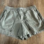 Athleta  Green Shorts Size 4 Photo 0