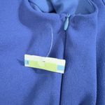 Lulus Asymmetrical Dress Women's Small Blue One Shoulder Midi Gathered Photo 9