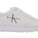 Calvin Klein Jeans Cayle Logo Casual Lace-Up Sneakers White Size 6.5M Retail $89 Photo 2
