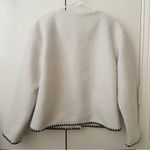 ASOS Vila Contrast Stitch Short Teddy Jacket Photo 2