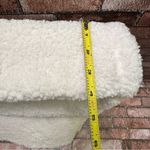 Victoria's Secret  Ivory VS Logo Sherpa Tote Bag Photo 3