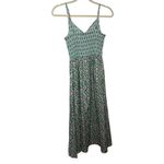 dRA Los Angeles Moss Floral Midi Dress Sz. S Green Photo 3