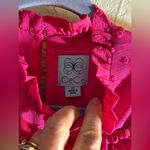 CeCe  Hot Pink NWT Ruffled Maxi Dress Photo 3