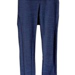 Outdoor Voices  Tech Sweat 7/8 Crop Baltic Blue Space Dye Athletic Leggings XS Photo 1