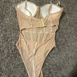 Timing  Shimmering Nude Bodysuit Photo 4