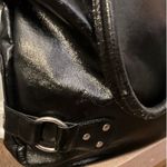Lancôme Black Faux Leather Moto Shoulder Bag Photo 5
