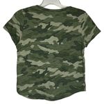 Old Navy Shirt Womens Medium Green Camouflage Everywear Cropped Basic Casual Photo 1
