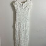 Here Comes the Sun  Bridal Tiffani Diamante Strap Midi Dress White Size XS Photo 8