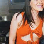 Orange Bodysuit Size M Photo 0