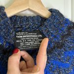 FRON enterprises Icelandic wool fair isle sweater Blue Photo 4