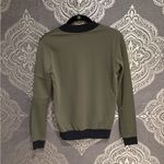 Boohoo  Green Bomber Jacket with Black Accents Photo 2