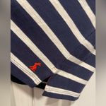 NWT Joules Size 4 Navy Blue Nautical Stripe Red Crew Neck Short Sleeve Tee Shirt Photo 5