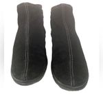 Grasshoppers suede embroidered ankle boots 5.5 Black Photo 3