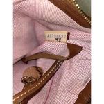 Dooney & Bourke Vintage Dooney Bourke Brown Signature‎ Canvas Leather Bucket Satchel Handbag Photo 7