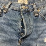 Free People  Makai denim cut off Shorts 3” inseam blue size 28 Photo 5