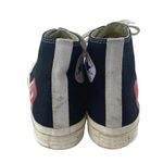 Converse Chuck Taylor x Comme des Garcons Play Womens Black High Top Sneakers 13 Photo 2